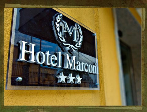 ingresso hotel Marconi - Pietraperzia (Enna)- Sicilia