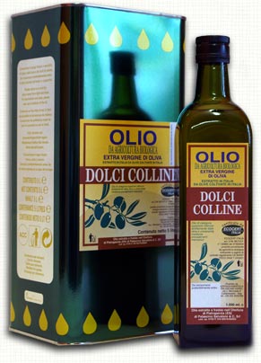 Produzione biologica olio extra vergine in Sicilia ~ DOLCI COLLINE